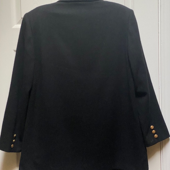 Boston Traveler Black Wool Blazer - Picture 2 of 6